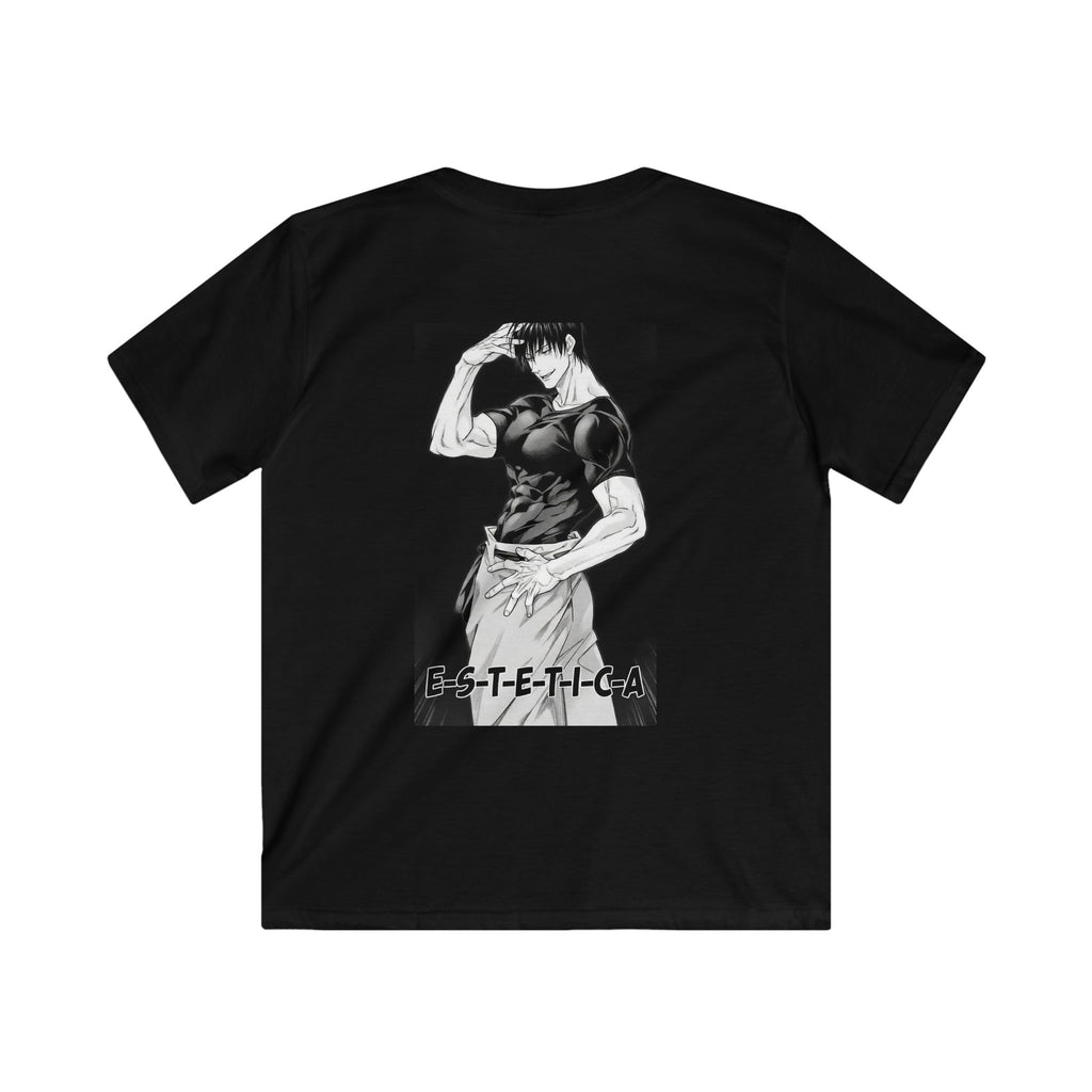Kids Tee — '8 palabras brazo miserable' Anime Aesthetic Graphic Shirt